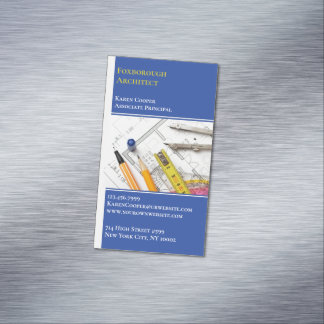 Architecture Engineering Magnetic Business Card