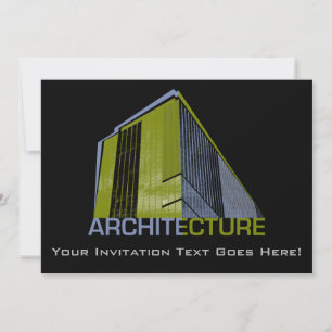 Architecture Graphic Invitation