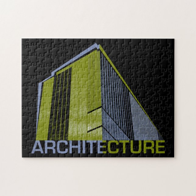 Architecture Graphic Jigsaw Puzzle (Horizontal)