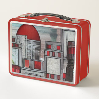 Architecture Impressions Metal Lunch Box
