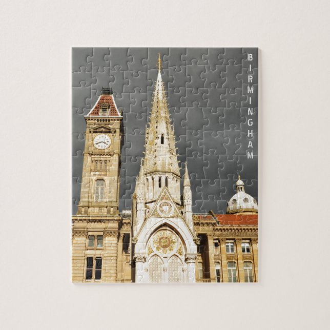 Architecture in Birmingham, England Jigsaw Puzzle (Vertical)