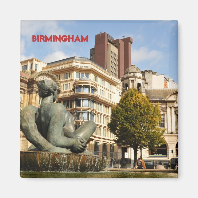 Architecture in Birmingham, England Magnet (Front)