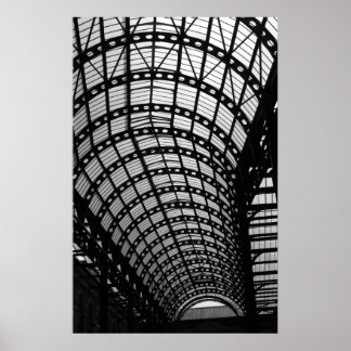 Architecture in Black & White Poster