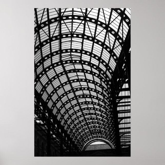 Architecture in Black & White Poster (Front)