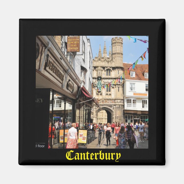 Architecture in Canterbury, Kent, England Magnet (Front)