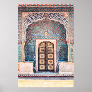 Architecture in Rajasthan Poster