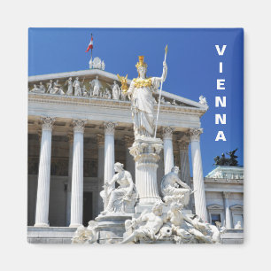 Architecture in Vienna, Austria Magnet