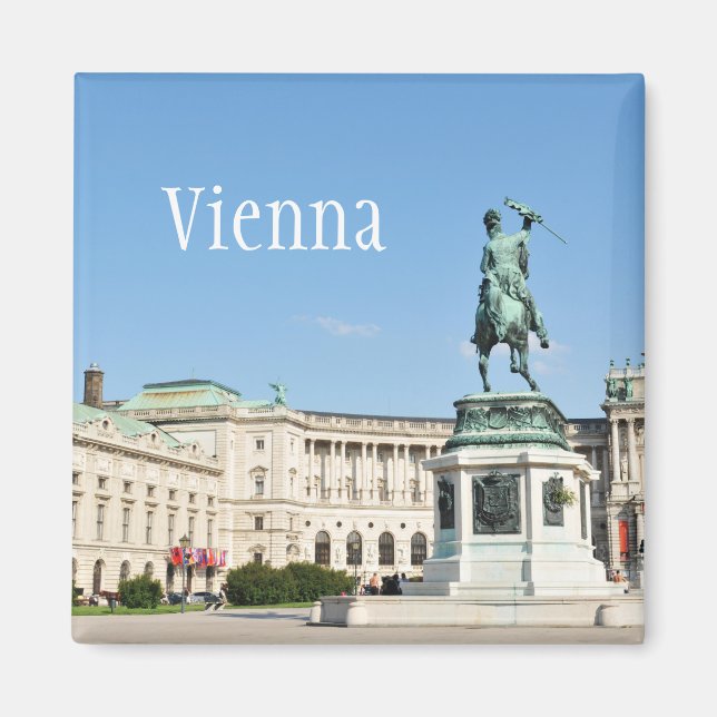 Architecture in Vienna, Austria Magnet (Front)