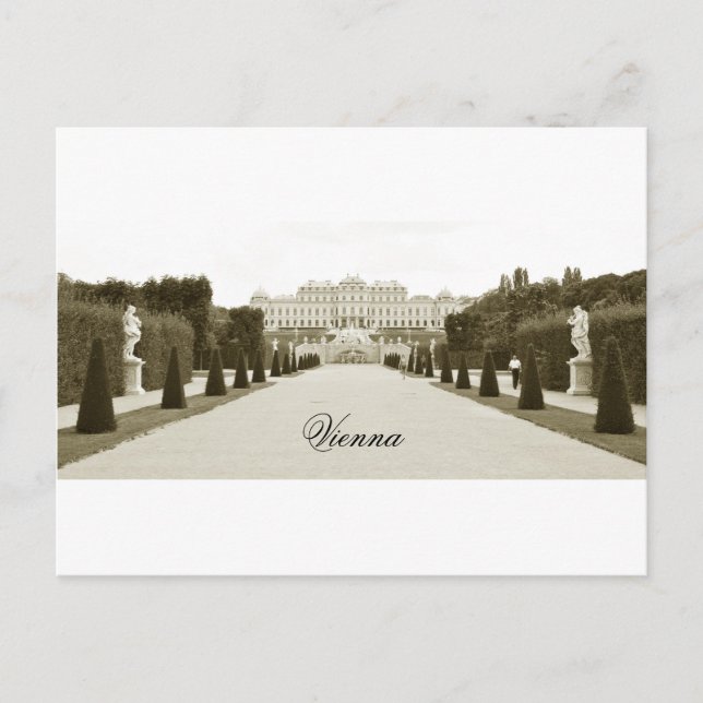 Architecture in Vienna, Austria Postcard (Front)