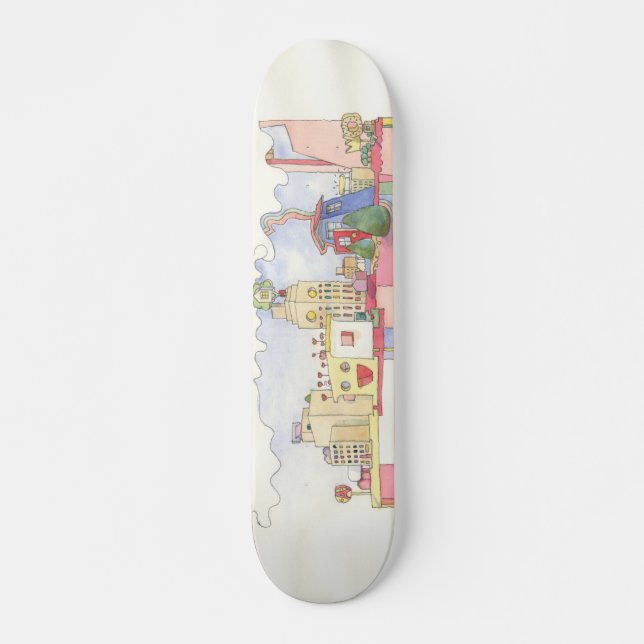 Architecture Is Fun Dream Deck Skateboard (Front)