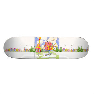 Architecture Is Fun Skate Deck