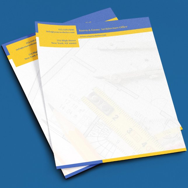 Architecture Letterhead Template (Creator Uploaded)