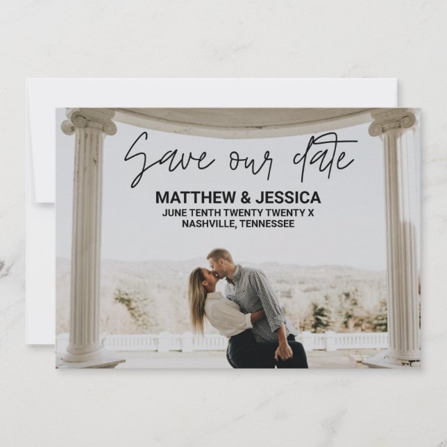 Architecture Modern Save the Date (Front)