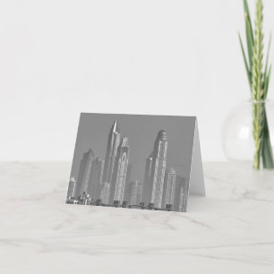 Architecture Of Dubai Card