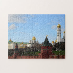 Architecture of Moscow Kremlinin, Russia Jigsaw Puzzle