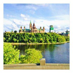 Architecture of Parliament Hill Ottawa. Buy Now Photo Print