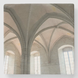 Architecture Of The Papal Palace Stone Coaster