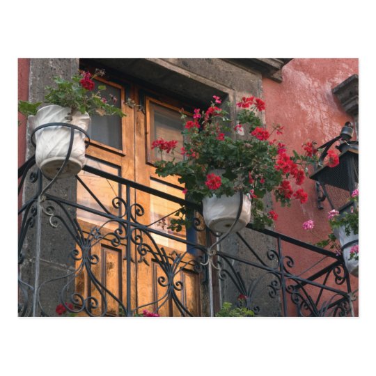 Architecture on the streets of San Miguel de Postcard