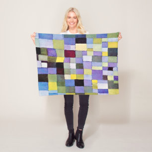 Architecture, Paul Klee Fleece Blanket
