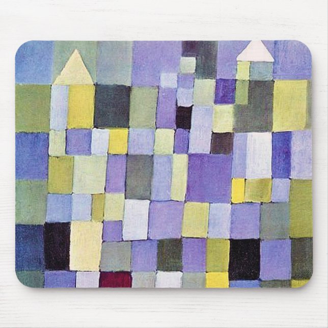 Architecture, Paul Klee Mouse Mat (Front)