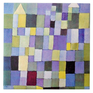 Architecture, Paul Klee Tile