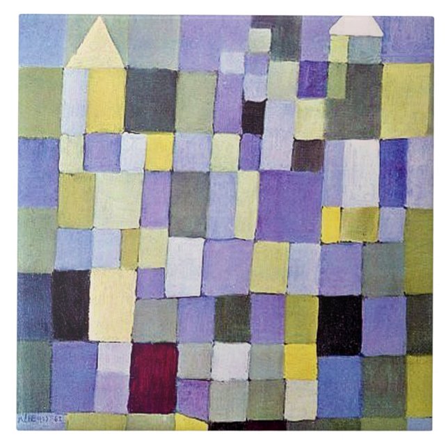 Architecture, Paul Klee Tile (Front)