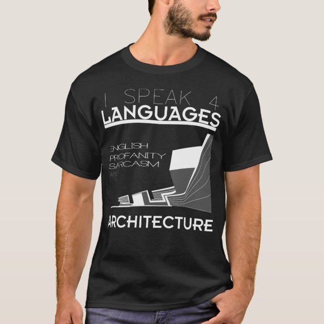 Architecture Shirt Funny Architect Gift T-Shirt (Front)