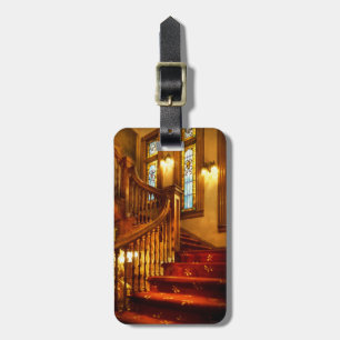 Architecture - Stairs - Let's take a peek upstairs Luggage Tag