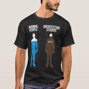 Architecture Student Coffee Future Architect In Pr T-Shirt