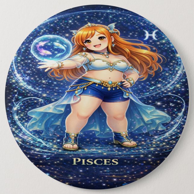 Archive Galaxy: Pisces Dreamweaver 6 Cm Round Badge (Front)