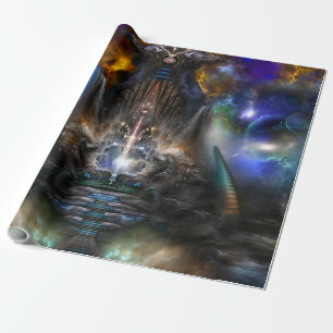 Archive Portal Wrapping Paper