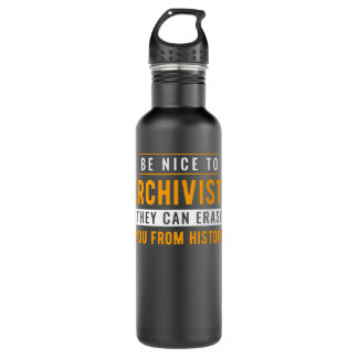 Archivist Archives History Classic T Shirt 710 Ml Water Bottle