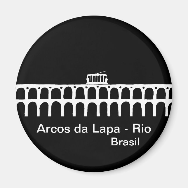 Archs of Lapa - Rio de Janeiro Magnet (Front)