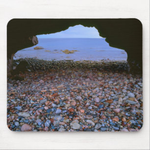 Archway Leads To Seascape Mouse Mat