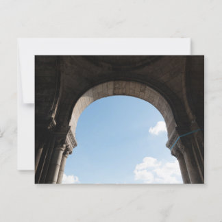 Archway View from Sacré-Cœur, Paris Postcard