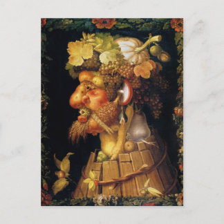 Arcimboldo Autumn Postcard