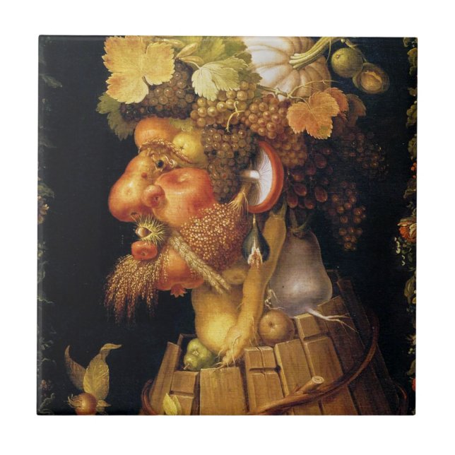 Arcimboldo Autumn Tile (Front)