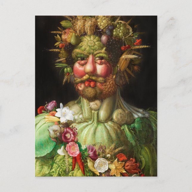 Arcimboldo Rudolf II Postcard (Front)