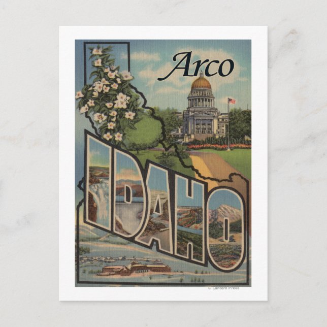 Arco, IdahoLarge Letter ScenesArco, ID Postcard (Front)