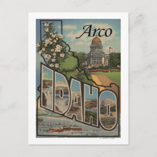 Arco, IdahoLarge Letter ScenesArco, ID Postcard
