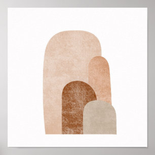 Arcs Simple Boho Drawings Boho Chic Aesthetic Bohe Poster