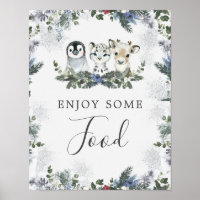 Arctic Animal Winter Onederland 1st Birthday Food