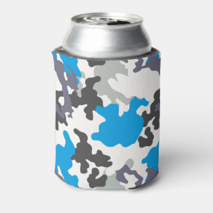 Arctic Camo Can Cooler