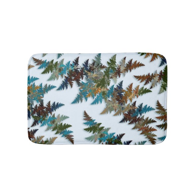 Arctic Camouflage Bath Mat (Front)
