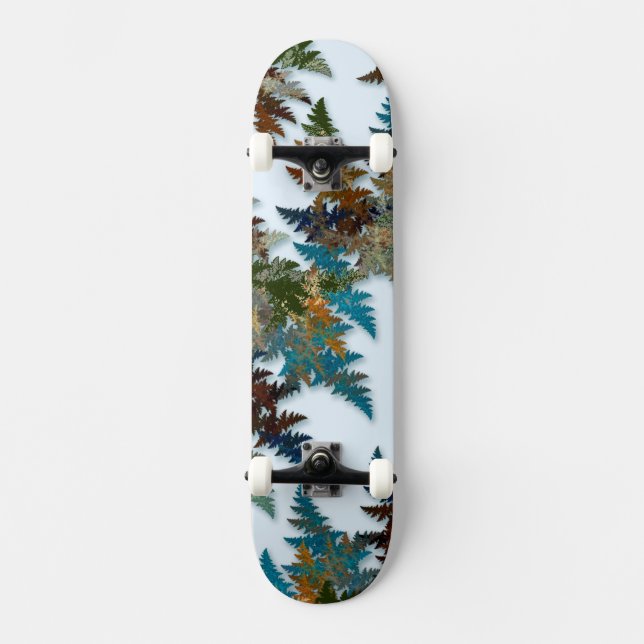 Arctic Camouflage Skateboard (Front)