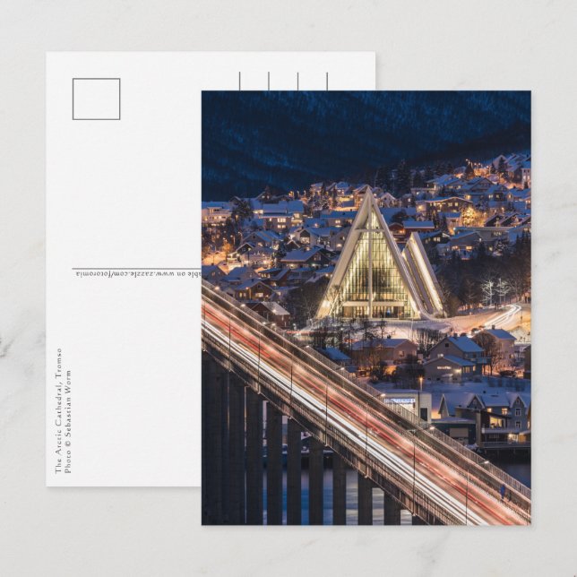 Arctic Cathedral Tromso Postcard (Front/Back)