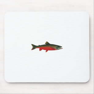 Arctic Char Illustration Mouse Mat