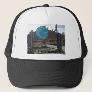 arctic circle, DALTON HIGHWAY ALASKA Trucker Hat