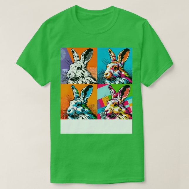 Arctic Cool Art Arctic Hare 1 T-Shirt (Design Front)