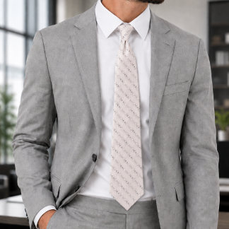 Arctic Elegance Tie